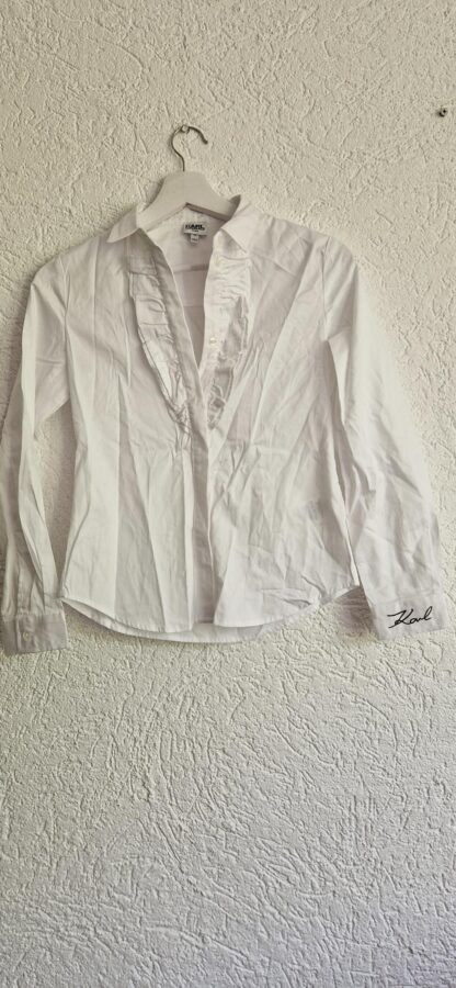 152 - Karl Lagerfeld blouse wit (0924meg18)