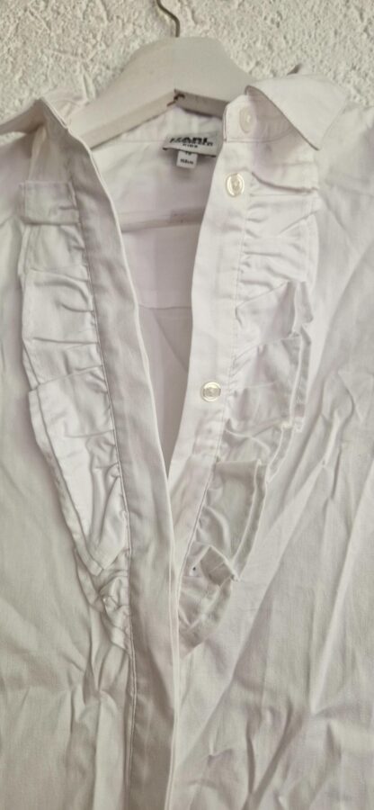 152 - Karl Lagerfeld blouse wit (0924meg18) - Afbeelding 3