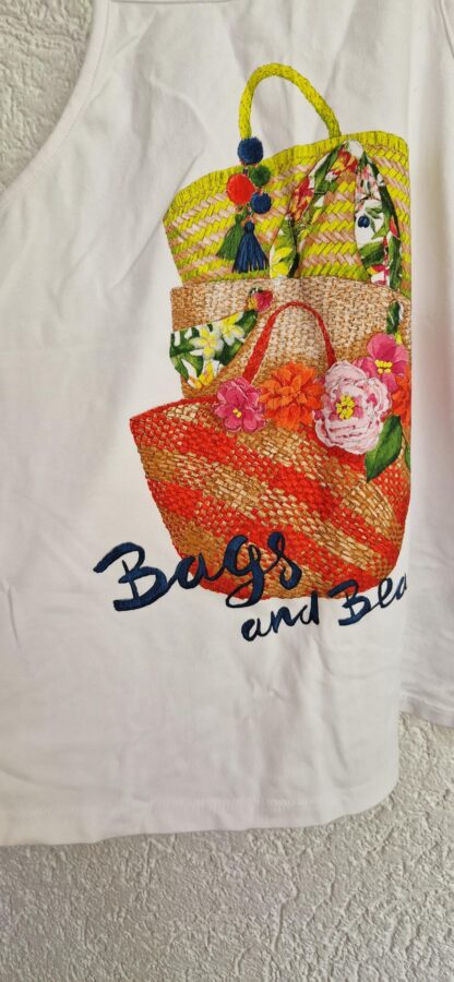 140 - Mayoral top wit met print (0924meg18) - Afbeelding 3