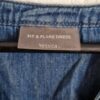 L - Yessica jurk denim fit en flare (0924vun) - Afbeelding 6