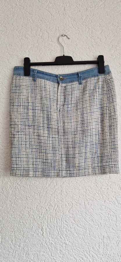42 maat 4 - Marccain rok jeans bouclé (0924vun)