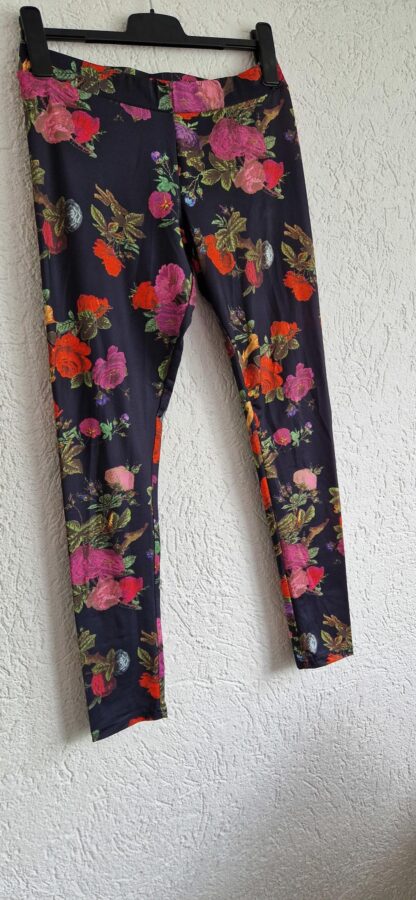 M - H&M (sport)legging bloemen (0924vun) - Afbeelding 3