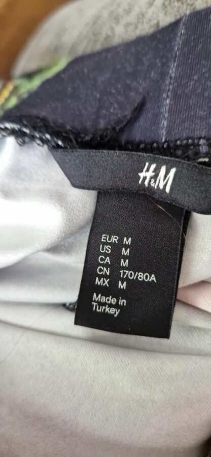 M - H&M (sport)legging bloemen (0924vun) - Afbeelding 5