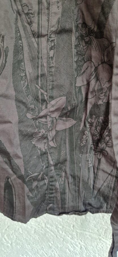 S - Gsus jurk antraciet print (0924vun) - Afbeelding 4