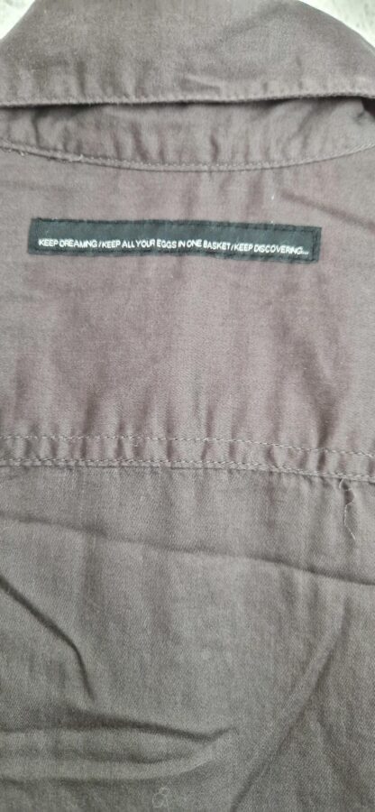 S - Gsus jurk antraciet print (0924vun) - Afbeelding 9