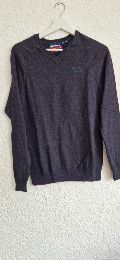 S - Superdry trui donkerblauw (0924vun)