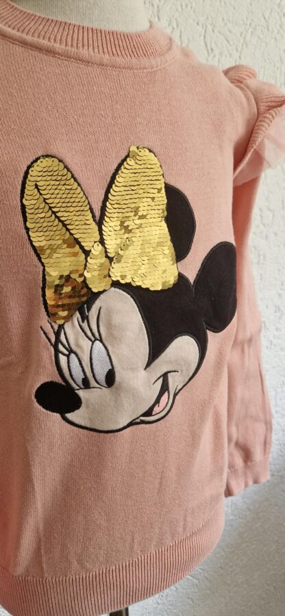 134 - C&A Minnie Mouse set zalm (0924ger2) - Afbeelding 3