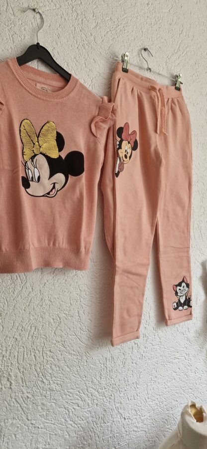 134 - C&A Minnie Mouse set zalm (0924ger2)