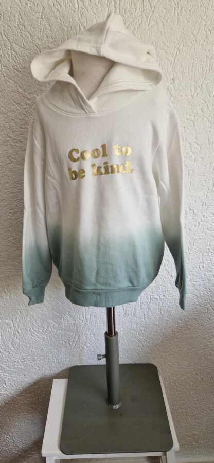122 128 - H&M hoodie wit (0924ger2)