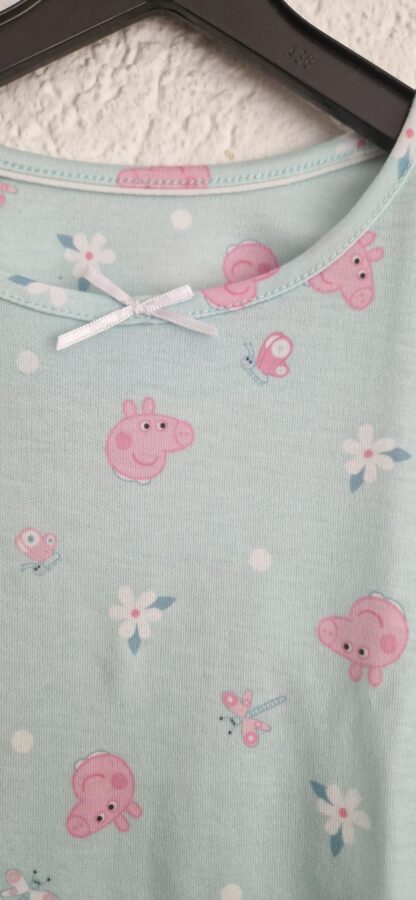 122 - C&A nachtjurk Peppa big mint (0924ger2) - Afbeelding 3
