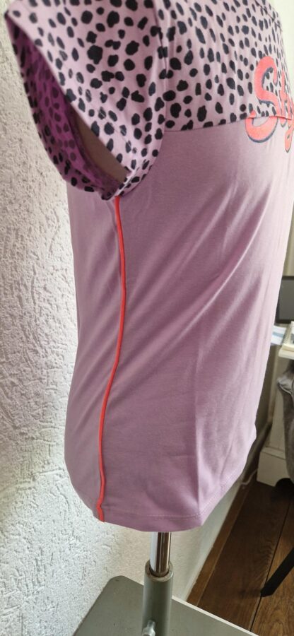 140 146 - Orange Stars shirt lila (0924ger2) - Afbeelding 4