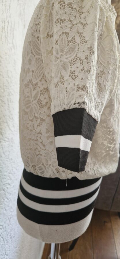 122 128 - Retour truitje kant offwhite (0924ger2) - Afbeelding 5