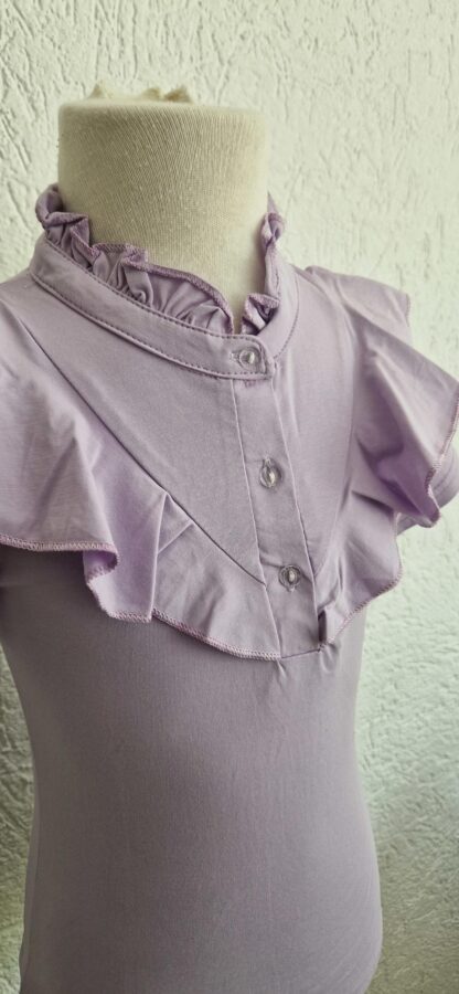 128 - Chicaprie shirt lila (0924ger2) - Afbeelding 3
