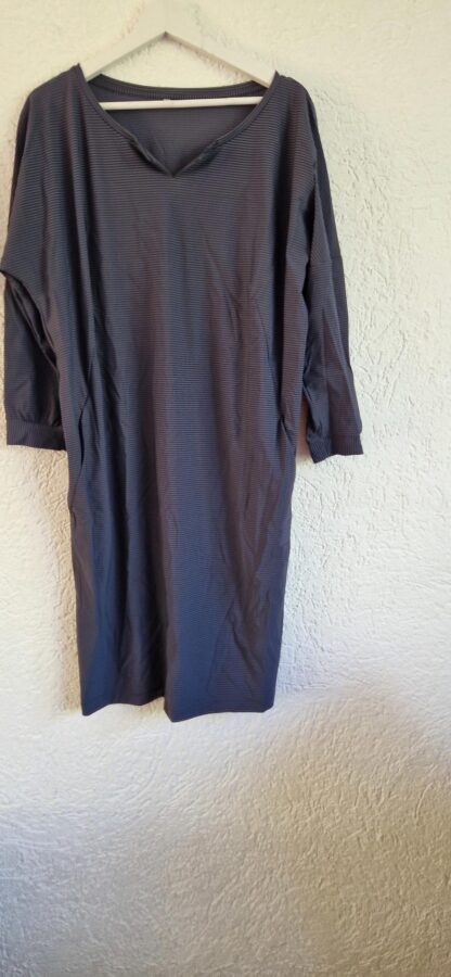 XL - Sandwich jurk streepjes (1024bak)