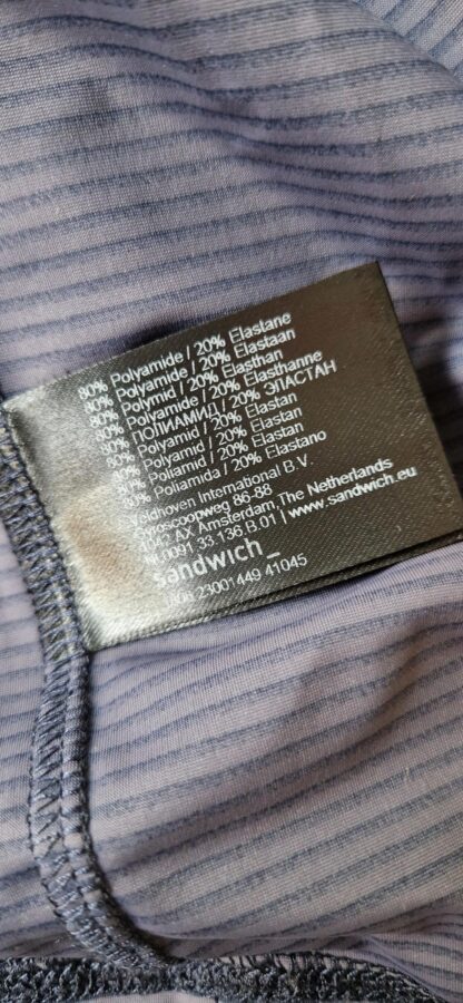 XL - Sandwich jurk streepjes (1024bak) - Afbeelding 8