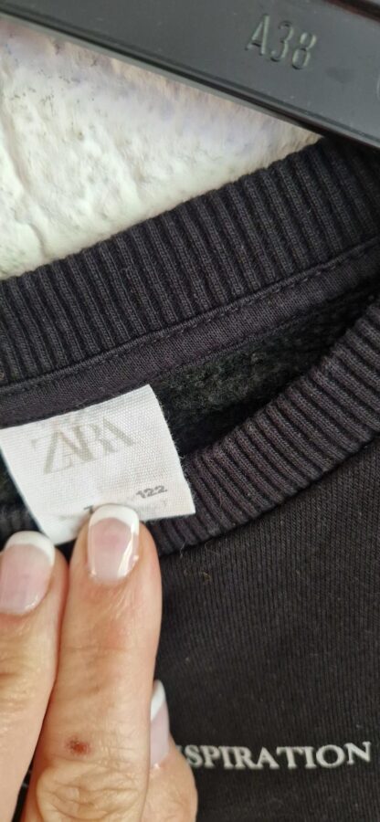 122 - Zara trui zwart voile mouw (1024bak) - Afbeelding 6