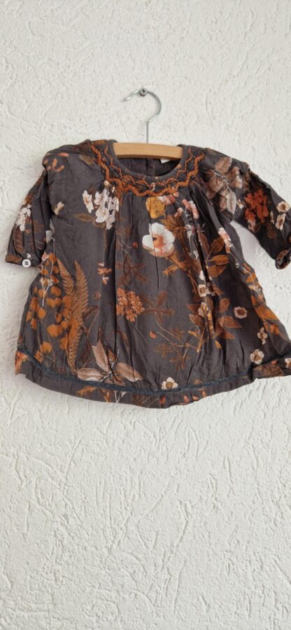 062 68 - Next baby jurk bloemen (1024bak)