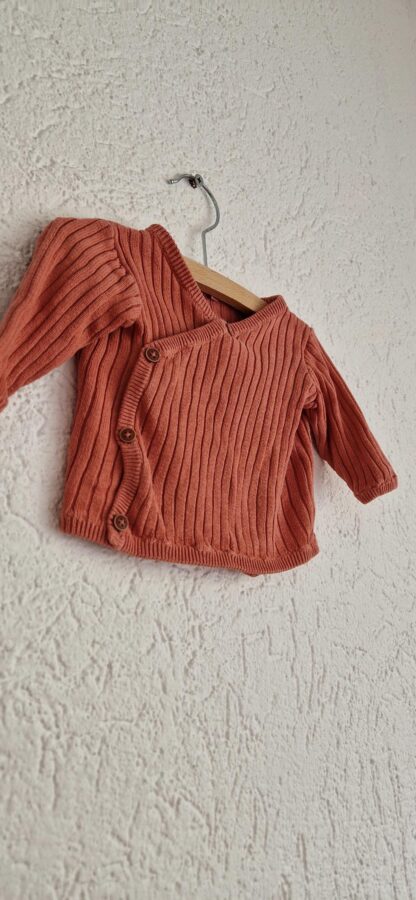050 - Zeeman vestje steenrood (1024bak) - Afbeelding 3
