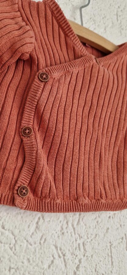 050 - Zeeman vestje steenrood (1024bak) - Afbeelding 4