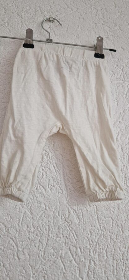 062 - H&M broekje wit en mint 2 stuks (1024bak) - Afbeelding 4