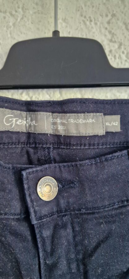 XL - Geisha jeans donkerblauw (1024anm) - Afbeelding 3
