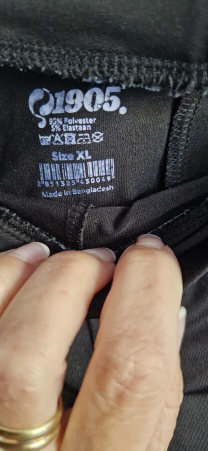 XL - Quick sport capri zwart (1024anm) - Afbeelding 4