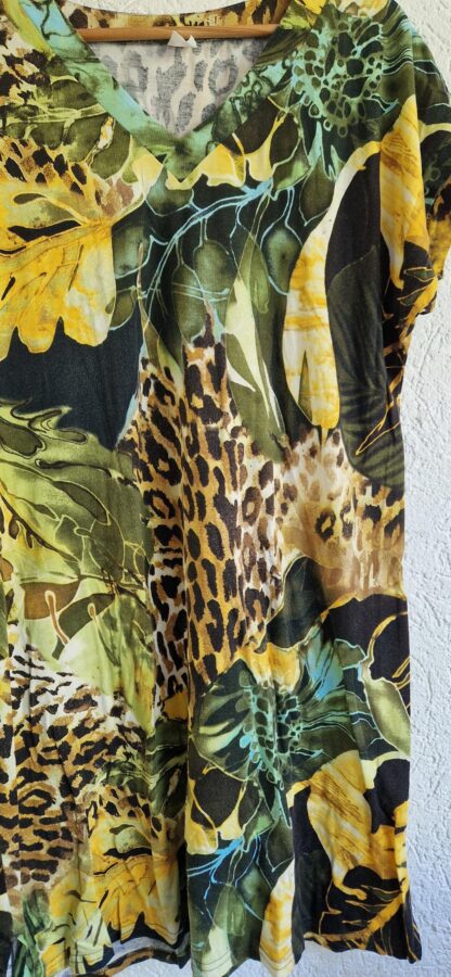 M - Zomerjurk jungle print (1024anm2) - Afbeelding 3