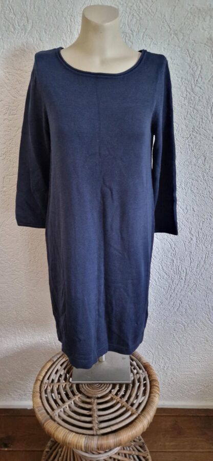 S - H&M jurk donkerblauw nieuw (1024may1)