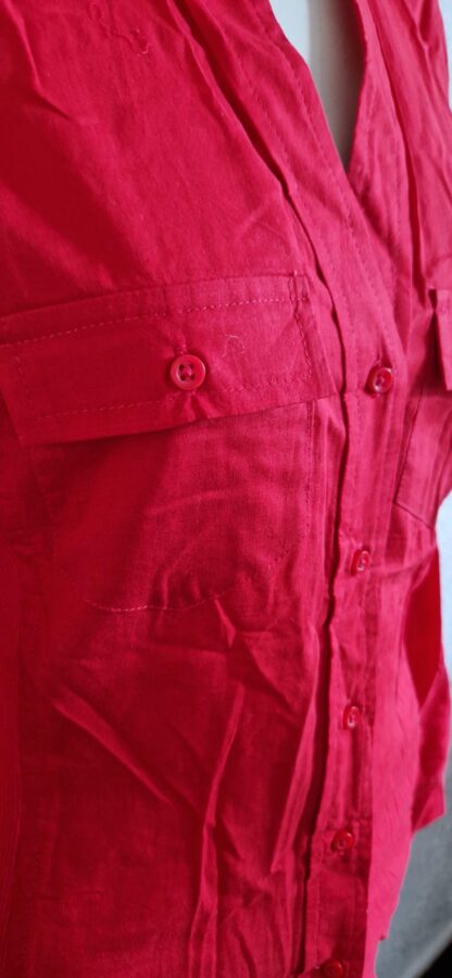 S - Mango blouse rood nieuw (1024may1) - Afbeelding 3