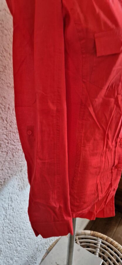 S - Mango blouse rood nieuw (1024may1) - Afbeelding 4
