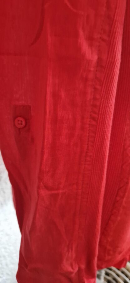 S - Mango blouse rood nieuw (1024may1) - Afbeelding 5
