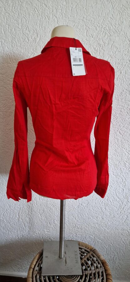 S - Mango blouse rood nieuw (1024may1) - Afbeelding 6