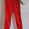 38 - H&M broek rood classic nieuw (1024may1)