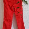 38 - H&M broek rood classic nieuw (1024may1) - Afbeelding 4