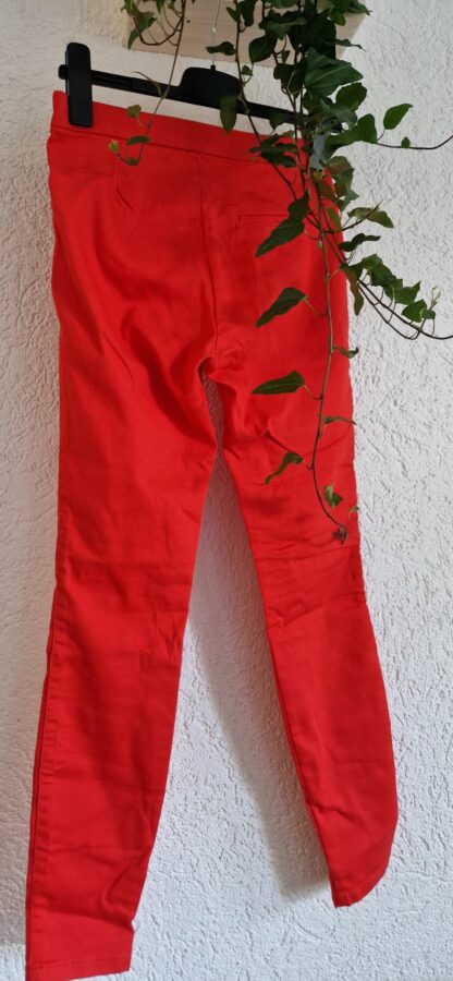 38 - H&M broek rood classic nieuw (1024may1) - Afbeelding 4