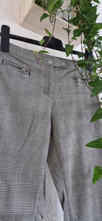 38 - H&M broek ruit slacks nieuw (1024may1) - Afbeelding 3