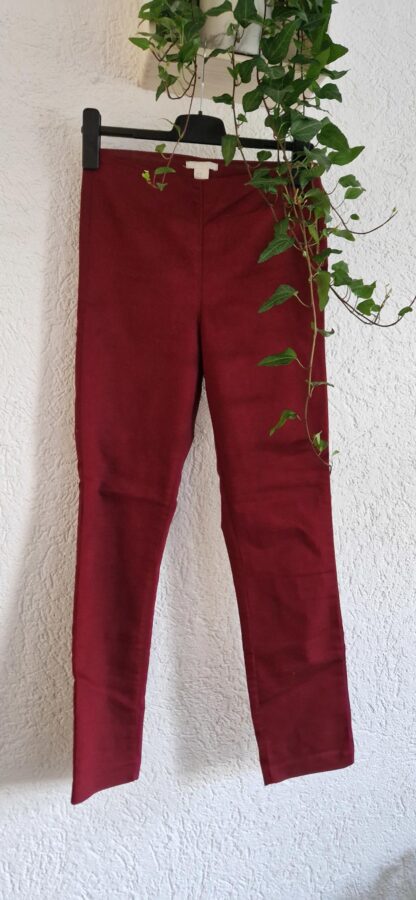 38 - H&M tregging wijnrood nieuw (1024may1)