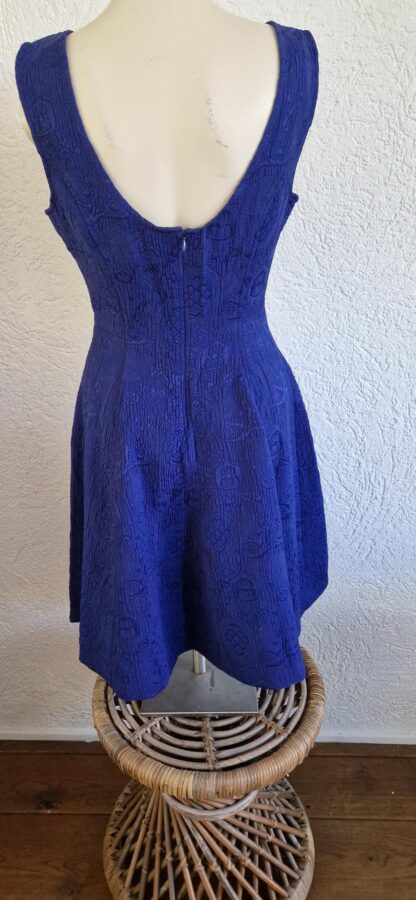 36 - H&M jurk kobalt nieuw (1024may2) - Afbeelding 5