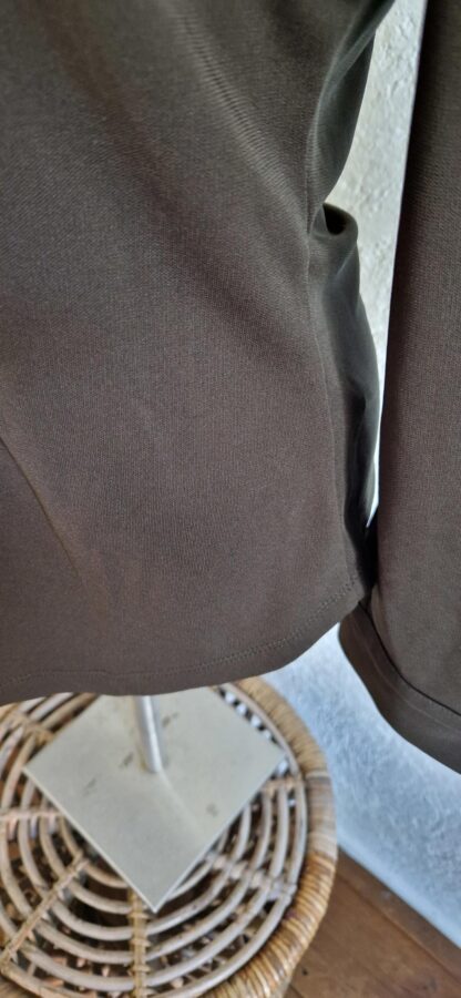 M - Zara blouse donkergroen nieuw (1024may2) - Afbeelding 3