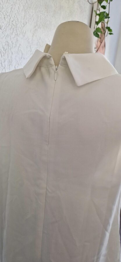 38 - H&M blousje mouwloos wit nieuw (1024may2) - Afbeelding 4
