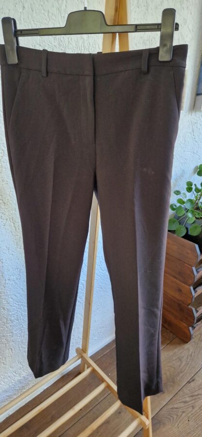 38 - H&M pantalon zwart nieuw (1024may1)