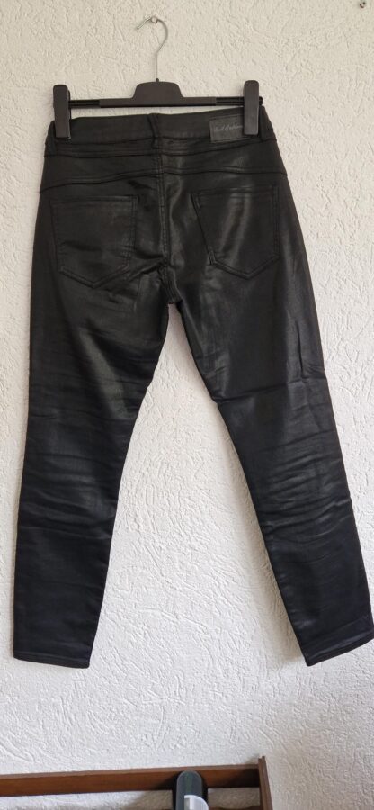 38 - Red Button broek zwart vegan leer (1024ab1) - Afbeelding 6