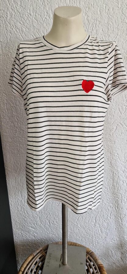 S/M - Jubylee shirt streepjes (1024ab1)