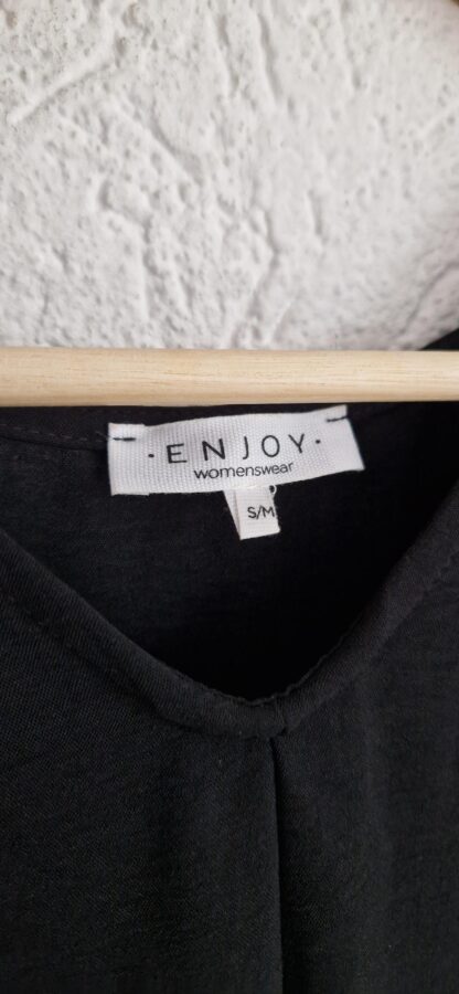 S/M - Enjoy jurk zwart (1024ab1) - Afbeelding 4