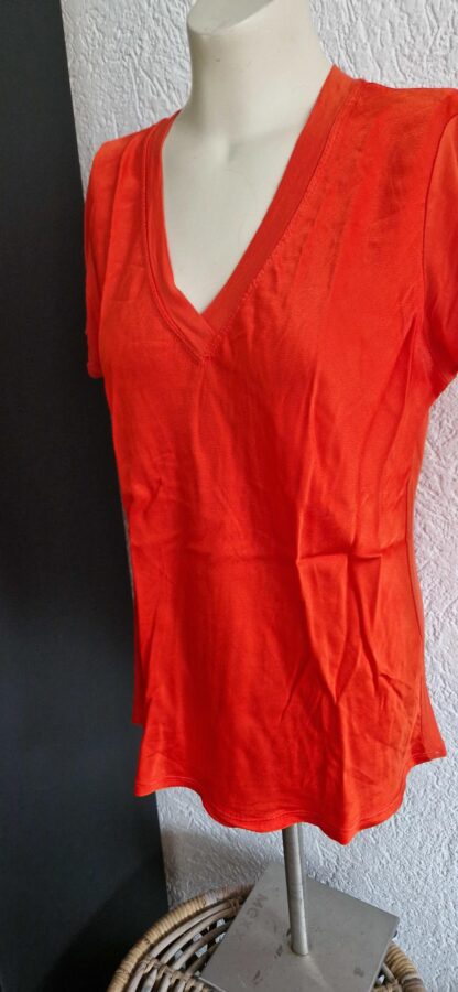 S/M - Natacha top rood (1024ab2) - Afbeelding 3