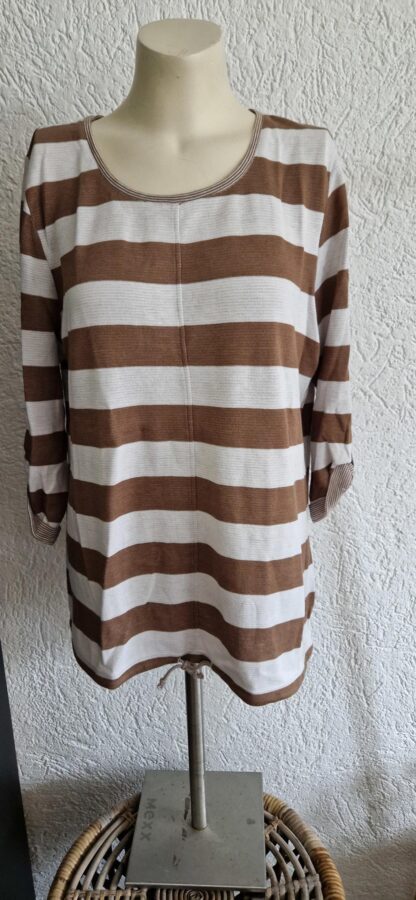 L - Bloomings trui strepen (1024ab2)