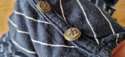 S - Cotton Club jurk strepen (1024ab2) - Afbeelding 3