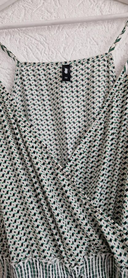 M - Eksept jumpsuit groen print (1024ab2) - Afbeelding 4