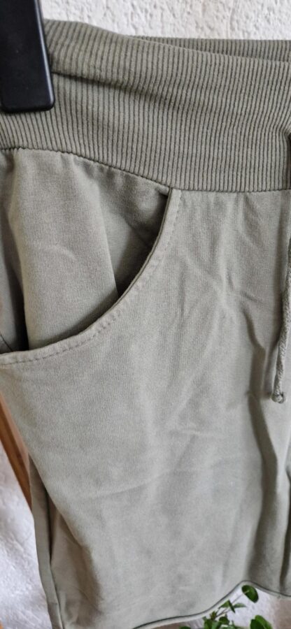 M - Rok khaki groen sweatstof (1024ab2) - Afbeelding 3
