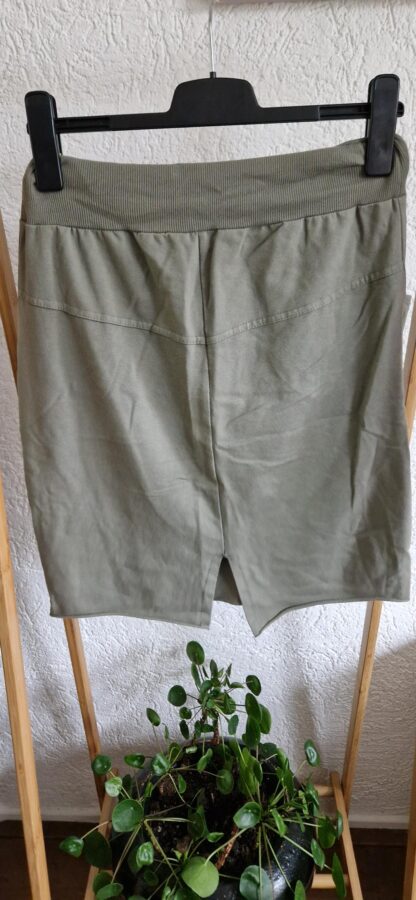 M - Rok khaki groen sweatstof (1024ab2) - Afbeelding 4